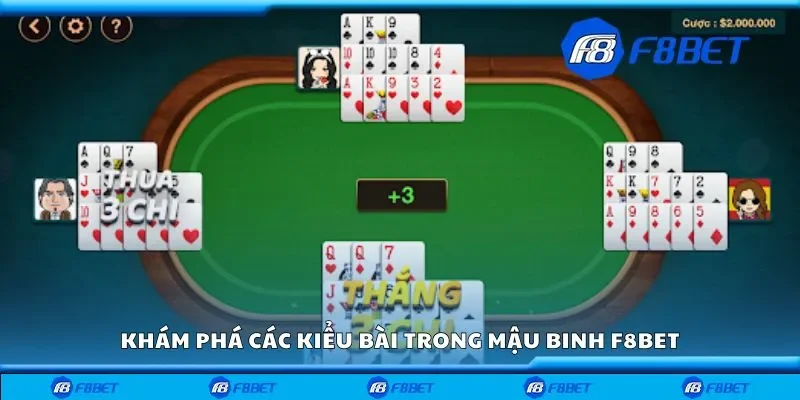 Khám phá các kiểu bài trong mậu binh F8bet