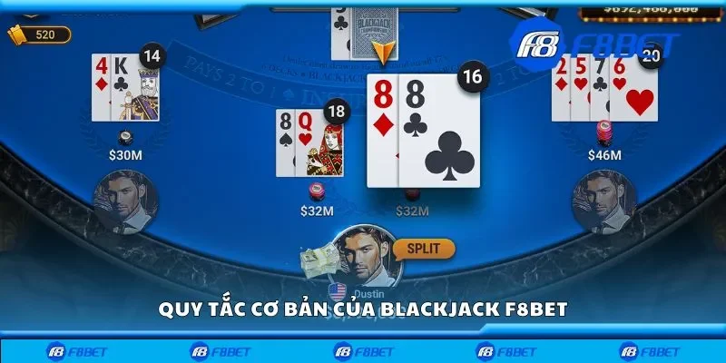 Quy tắc cơ bản của blackjack F8bet