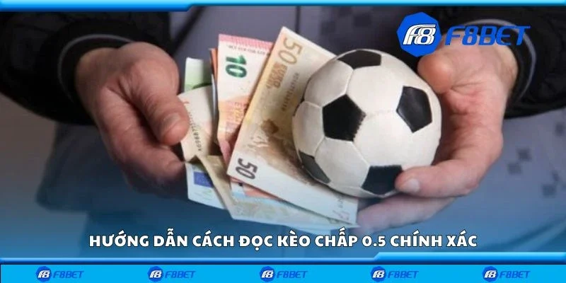 Hướng dẫn cách đọc kèo chấp 0.5 chính xác