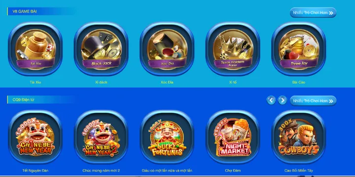 Những sản phẩm nổi bật tại sòng bài F8bet